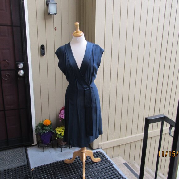 #473  WOMAN'S BLUE SHEATH DRESS BY MARC JACOB  (SIZE 16) - Picture 3 of 3